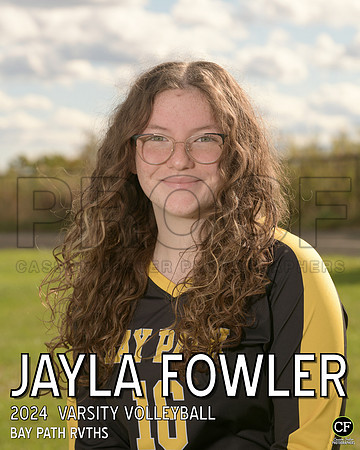 BPFallTeams2425WEB Varsity Volleyball Fowler Jayla_ Team8x10 _ Individual 8x10(1)