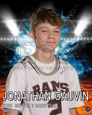 SH WINTER TEAMS 2425 BOYS JV 2 BASKETBALL Gauvin Jonathan_ Team8x10 _ Individual 8x10(1)