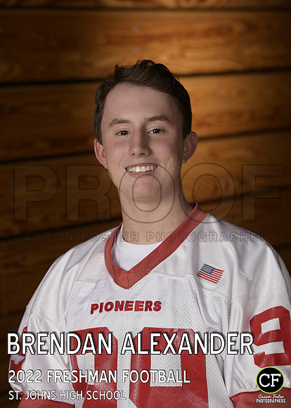 StJohnsTeams2223 Freshman Football Alexander Brendan_ Team5x7 _ Individual2(1)