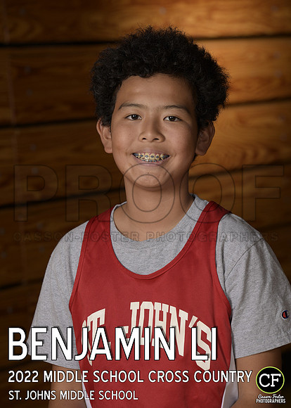 StJohnsMiddleTeams2223 Middle School Cross Country Li Benjamin_ Team5x7 _ Individual2(1)
