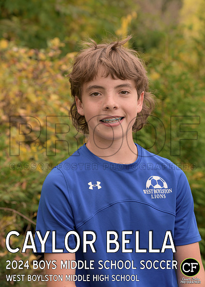 WBFallTeams24 WEB Boys Middle School Soccer Bella Caylor_ Team5x7 _ Individual2(1)
