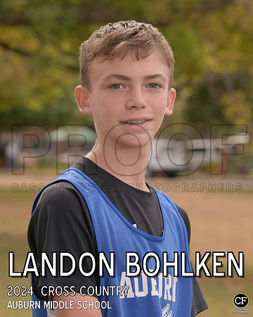 AMS Fall Teams 2425 WEB Cross Country Bohlken Landon_ Team8x10 _ Individual 8x10(1)