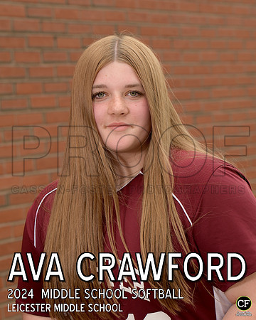LMS Spring Teams 24 Middle School Softball Crawford Ava_ Team8x10 _ Individual 8x10(1)