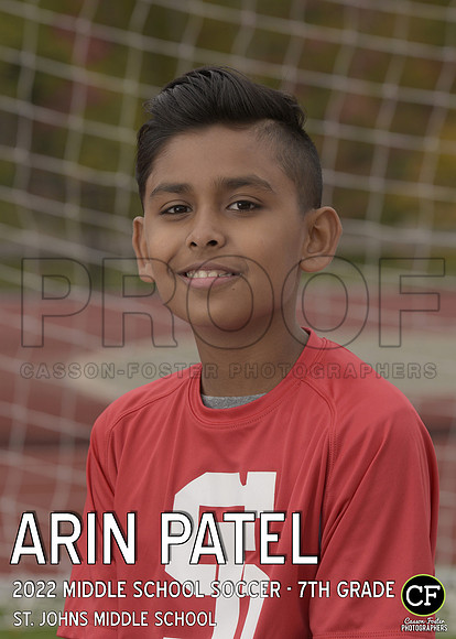 StJohnsMiddleTeams2223 Middle School Soccer - 7th Grade Patel Arin_ Team5x7 _ Individual2(1)
