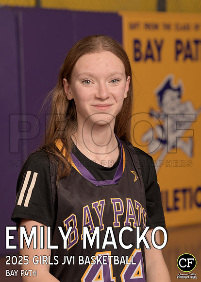 BP WINTER TEAMS 2425 Girls JV1 Basketball Macko Emily_ Team5x7 _ Individual2(1)