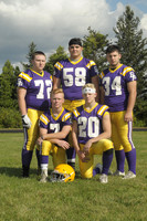 Bay Path Varsity Football Captains