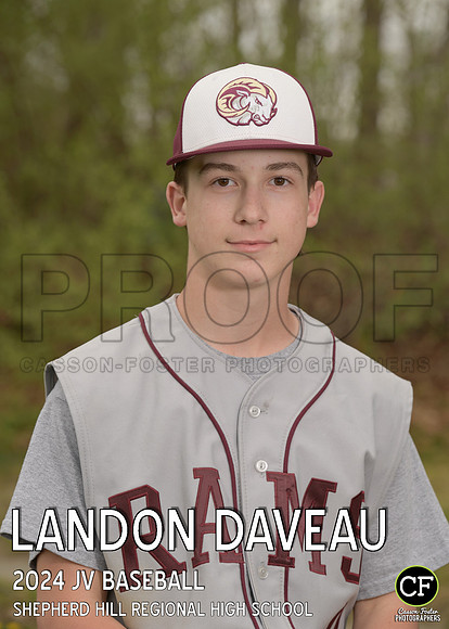 SHSpringTeams24 JV Baseball Daveau Landon_ Team5x7 _ Individual2(1)