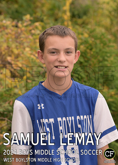 WBFallTeams24 WEB Boys Middle School Soccer Lemay Samuel_ Team5x7 _ Individual2(1)