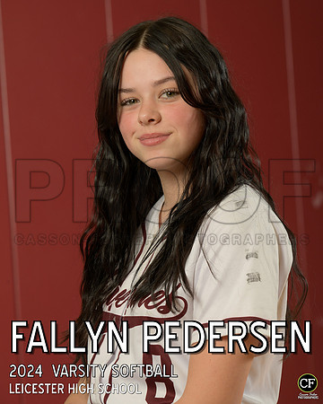 LHS Spring Teams 24 Varsity Softball Pedersen Fallyn_ Team8x10 _ Individual 8x10(1)