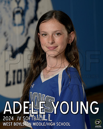 WB Spring Teams 24 JV Softball Young Adele_ Team8x10 _ Individual 8x10(1)