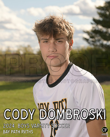 BPFallTeams2425WEB Boys Varsity Soccer Dombroski Cody_ Team8x10 _ Individual 8x10(1)