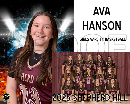 SH WINTER TEAMS 2425 GIRLS VARSITY BASKETBALL Hanson Ava_ Team8x10 _ Sportsmate4(1)