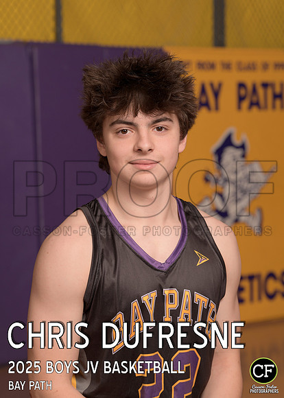 BP WINTER TEAMS 2425 Boys JV Basketball Dufresne Chris_ Team5x7 _ Individual2(1)