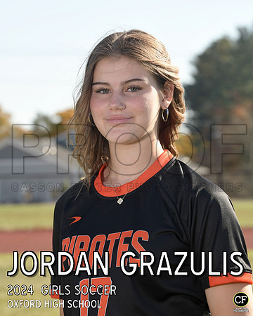 OHS Fall Teams 2425 Girls Soccer Grazulis Jordan_ Team8x10 _ Individual 8x10(1)