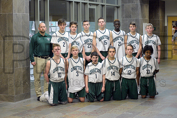 JV Boys Basketball Team Shot