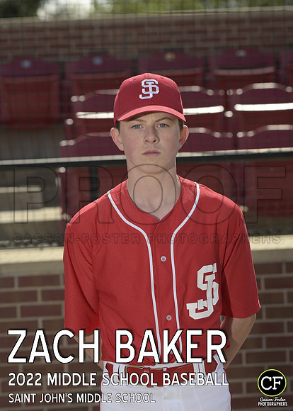 STJ Middle SprTeams2122 Middle School Baseball Baker Zach_ Team5x7 _ Individual2(1)
