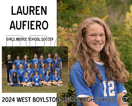 WBFallTeams24 WEB Girls Middle School Soccer Aufiero Lauren_ Team8x10 _ Sportsmate3(1)