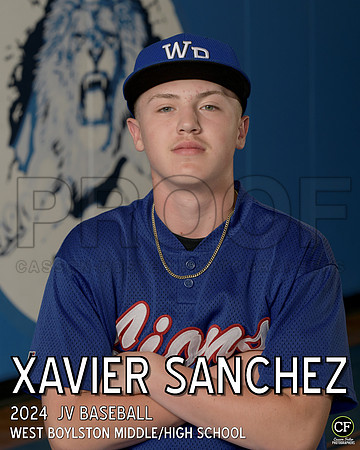 WB Spring Teams 24 JV Baseball Sanchez Xavier_ Team8x10 _ Individual 8x10(1)
