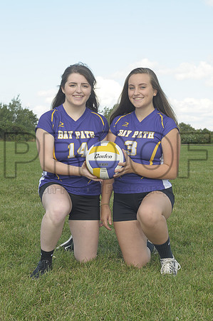 Bay Path Varsity Girl's Volleyball Captains