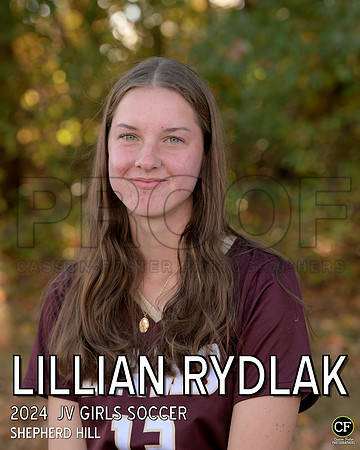 SH Fall Teams 2425 WEB JV Girls Soccer Rydlak Lillian_ Team8x10 _ Individual 8x10(1)