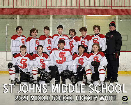 StJohnsMiddle2223 Middle School Hockey White  _ Team8x10 _ Team3 white text(1)