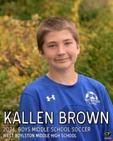 WBFallTeams24 WEB Boys Middle School Soccer Brown Kallen_ Team8x10 _ Individual 8x10(1)