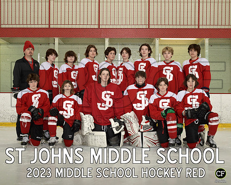 StJohnsMiddle2223 Middle School Hockey Red  _ Team8x10 _ Team3 white text(1)