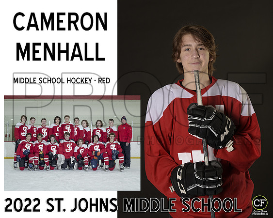 Middle School Hockey - Red Menhall Cameron_ Team8x10 _ Sportsmate3(1)