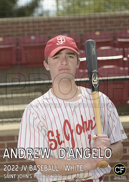 STJSprTeams2122 JV Baseball - White D'Angelo Andrew _ Team5x7 _ Individual2(1)