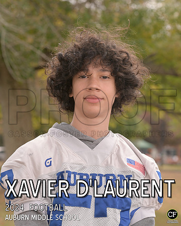 AMS Fall Teams 2425 WEB Football D'Laurent Xavier_ Team8x10 _ Individual 8x10(1)